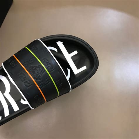 fake versace mens slides|versace clog mule for men.